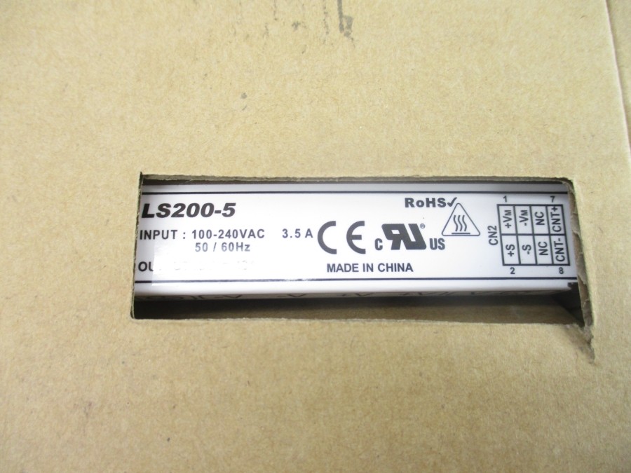 TDK-LAMBDA LS200-5 100-240VAC 3.5A NSMP