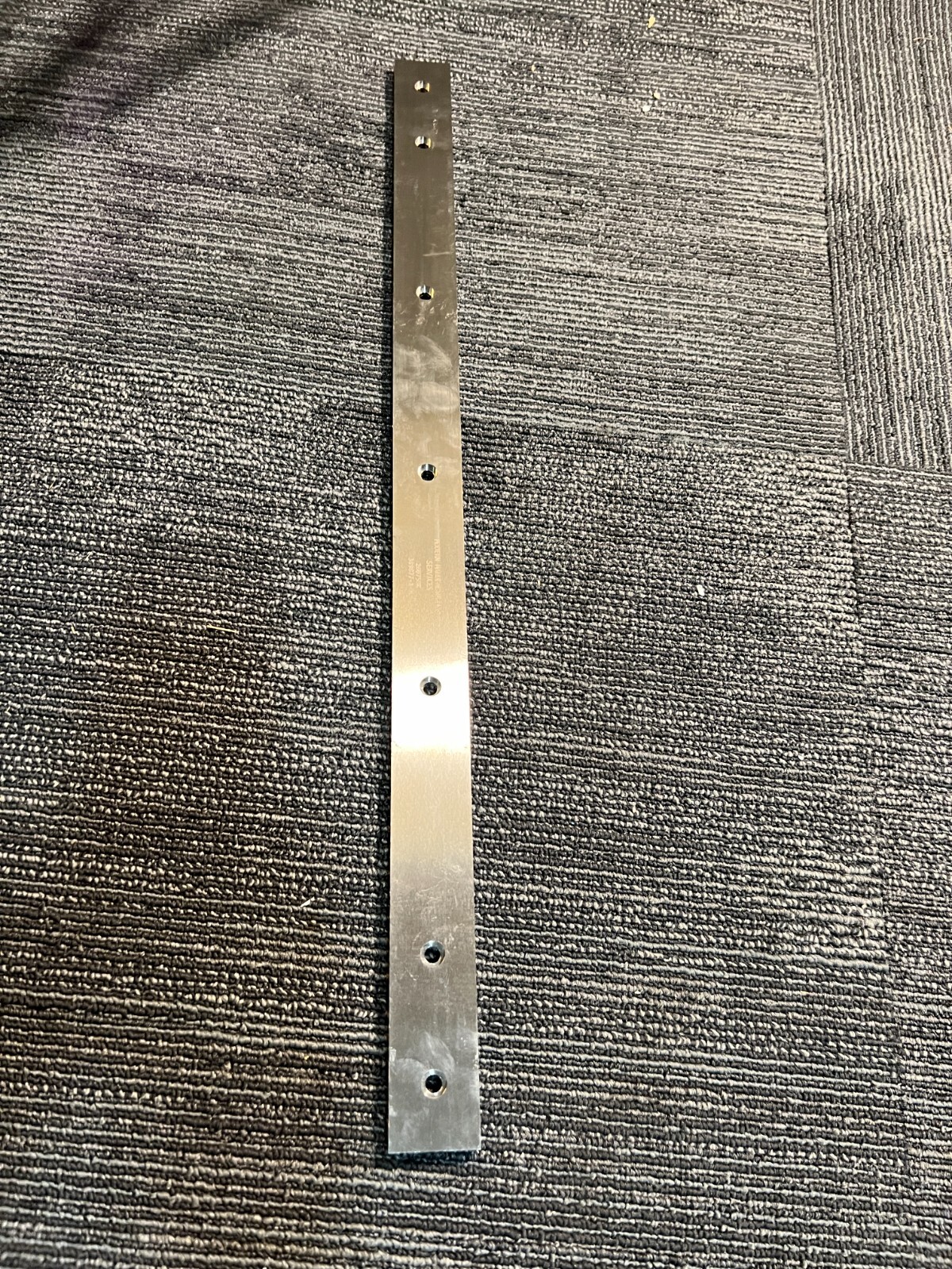 Modern Manufacturing Services Steel Rail Heavy Duty Silver 200758K 389877-1-1