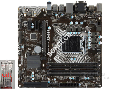 1PCS NEW MSI B150M PRO-VDH via DHL or FedEx