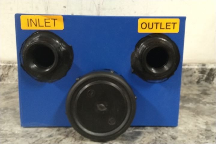 Orion 734001 1-1/2 In Inlet/Outlet Size 1.5 Gallon Capacity Dilution Tank