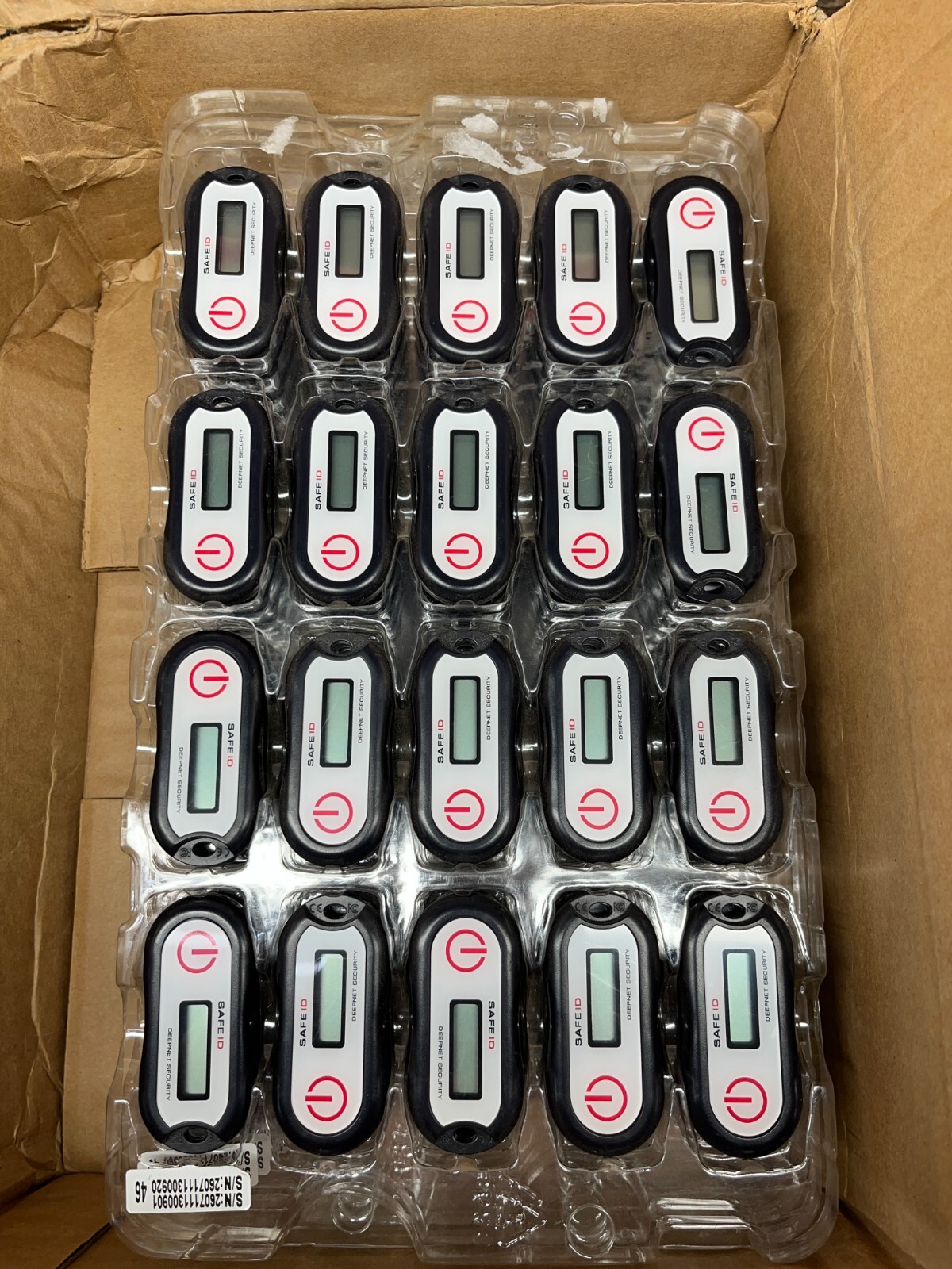 Lot of 100 Safe ID Deepnet Security