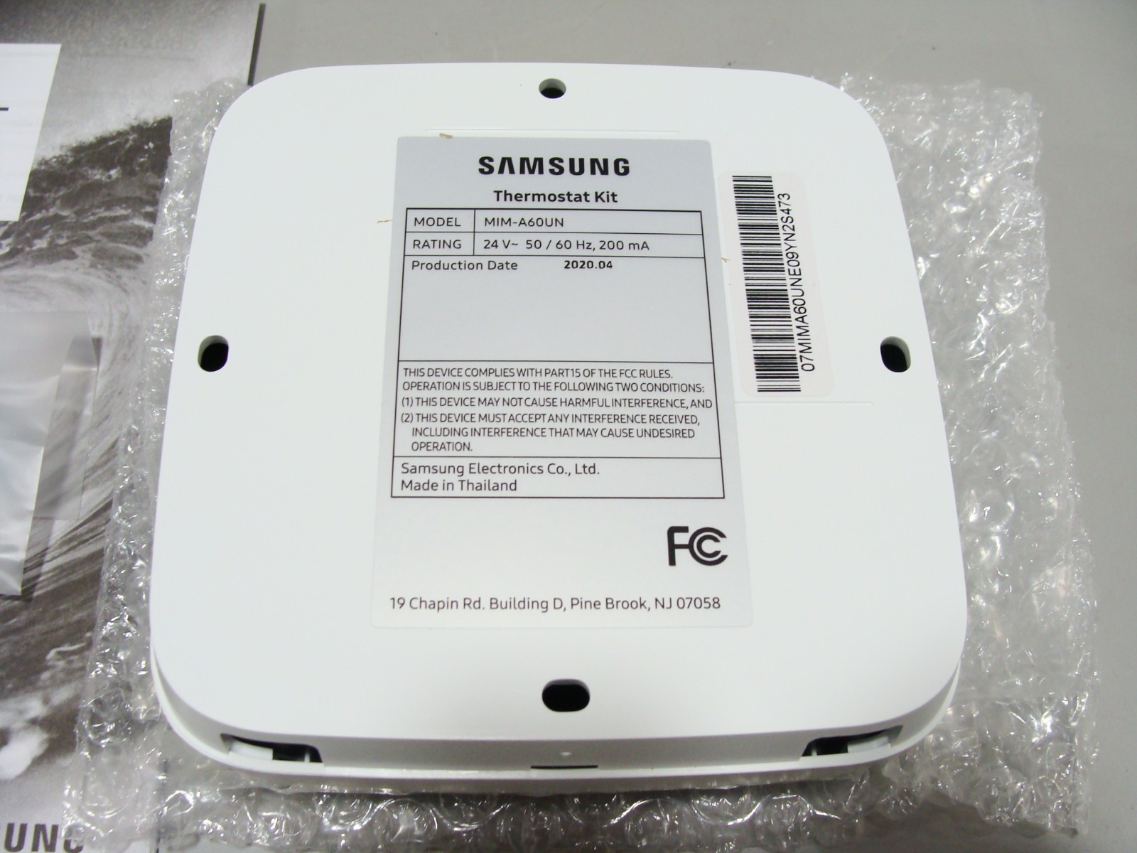 New Samsung MIM-A60UN 24VAC Third Party Thermostat Adapter Kit