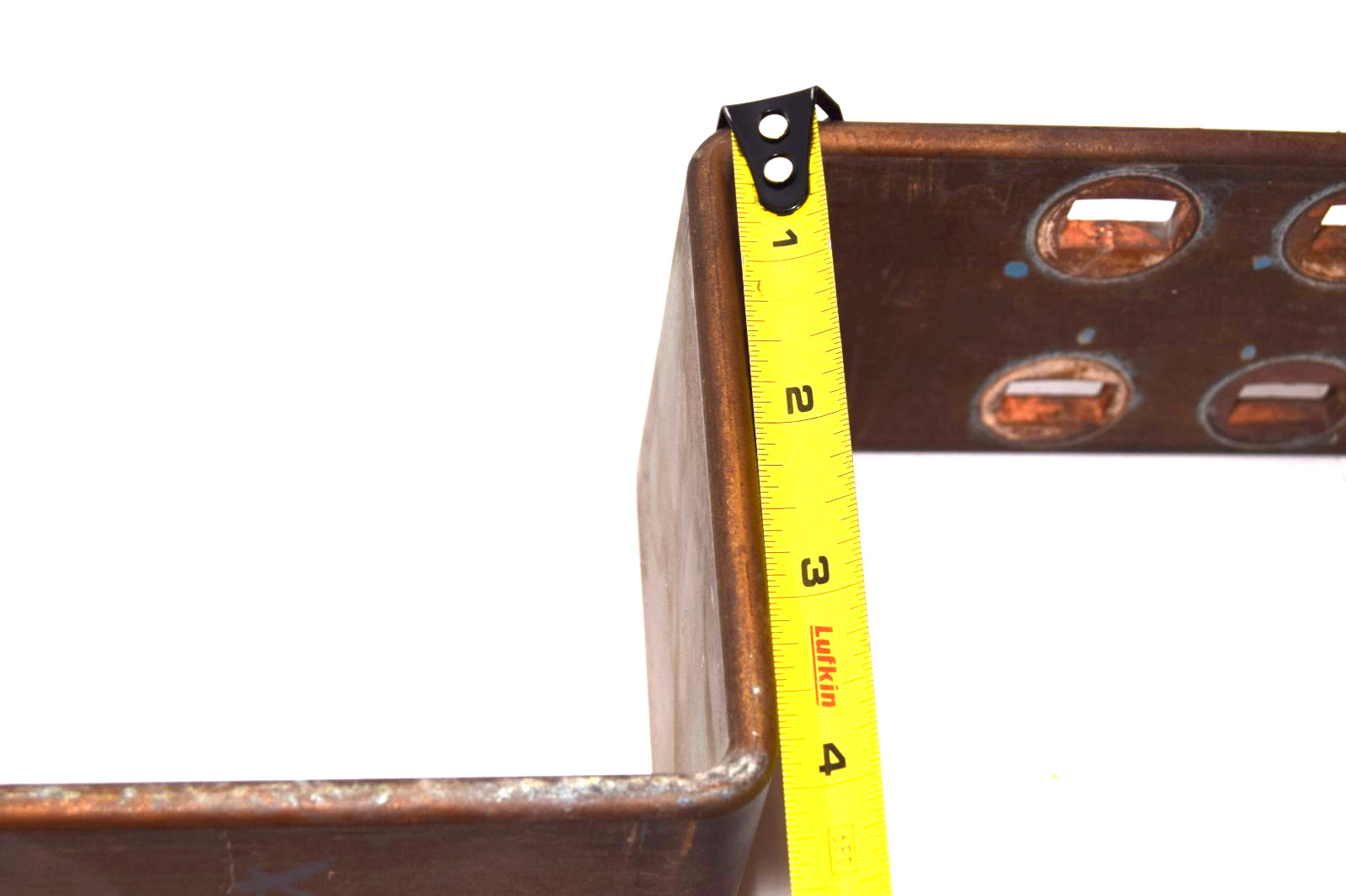 41″ x 3″ x 1/4″ (+4″ offset Step) Copper Flat BusBar bus bar buss bar Stock
