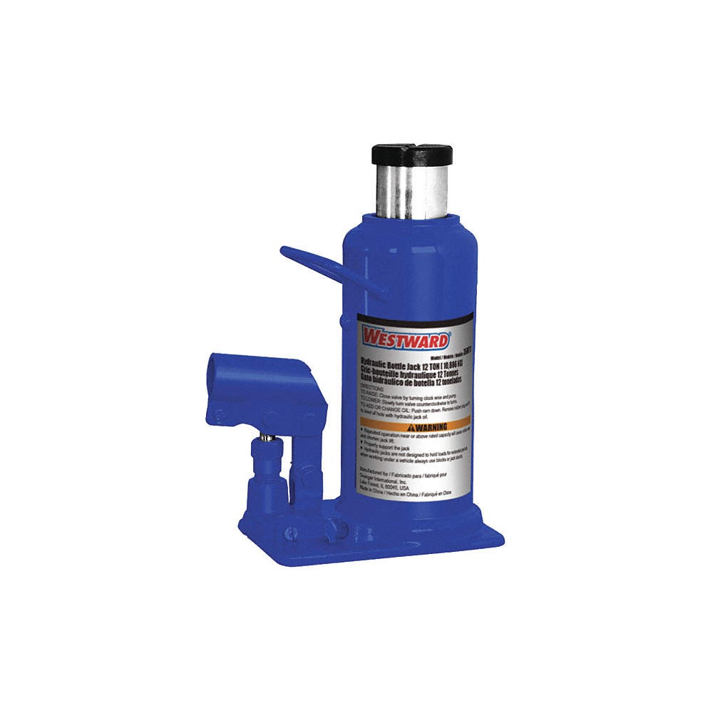 WESTWARD 35MT13 Bottle Jack,20 Tons,10-5/8in.L 35MT13