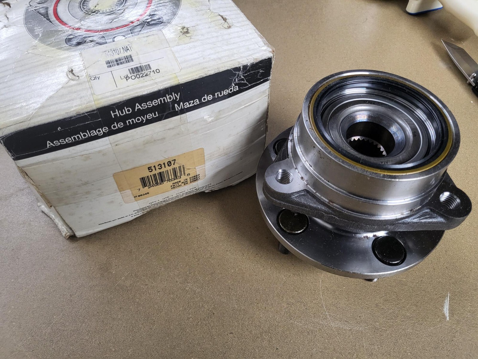 National 513107 Wheel Hub Assembly
