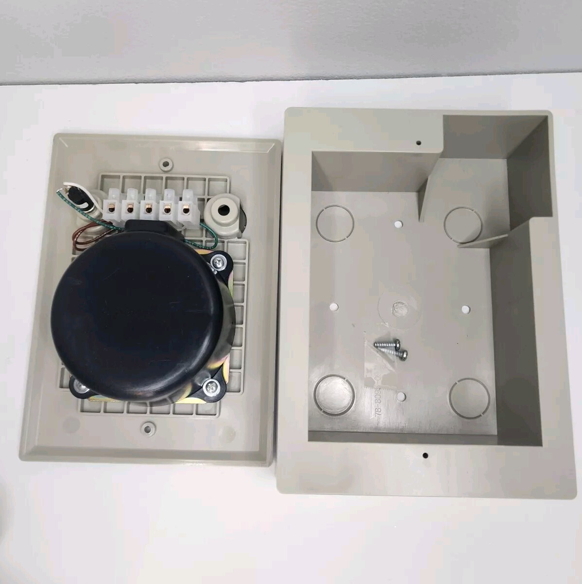 3M Brand Call Box Assembly Intercom Thermoplastic Alloy Speaker VTG