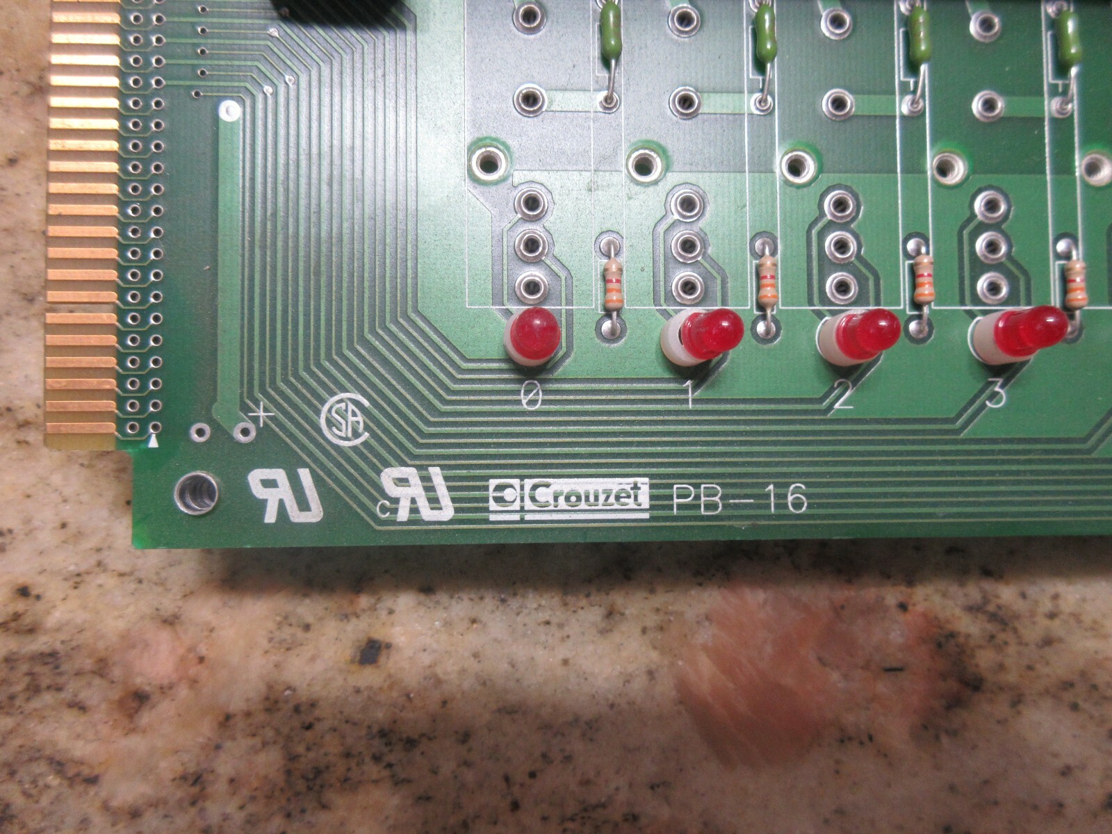CROUZET CIRCUIT BOARD PB-16 GEI 2A-0 0533 P5105 EACH 1