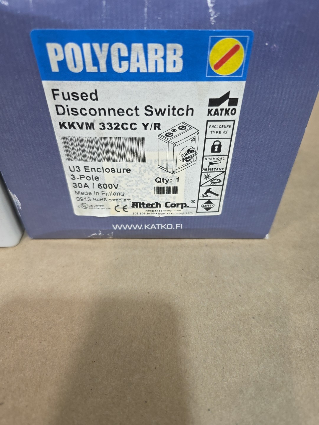 Altech Corp KKVM 332CC Y/R