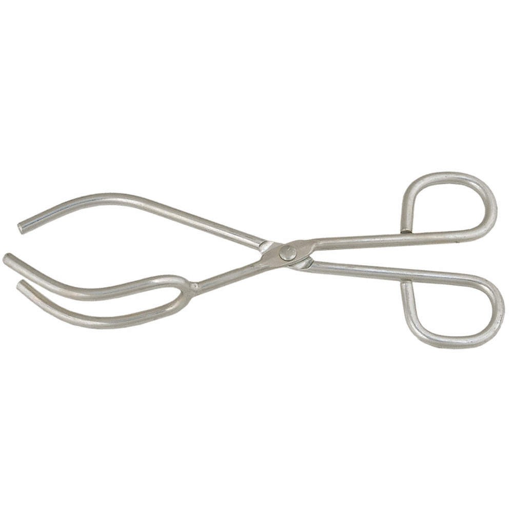GRAINGER APPROVED 787-113 Beaker Tongs,9 1/2 in L,SS 52ZK18