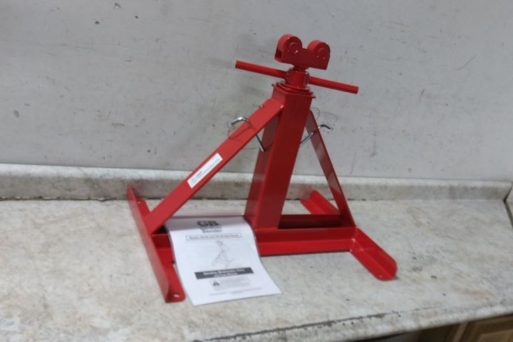 Gardner Bender TRJ-96 2500 Lb Max Capacity Red Steel Telescoping Reel Jack