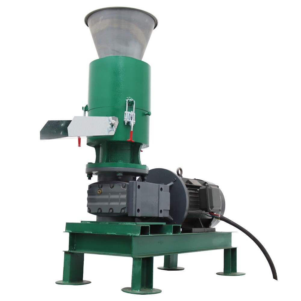 Electric Sawdust Pellet Mill Machine Wood/ Straw Pelletizer Granulator 220V