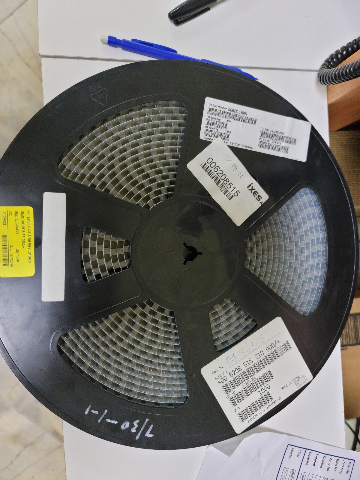 ELCO/AVX 006208515210000/+ Qty of 52 per Lot Connectors