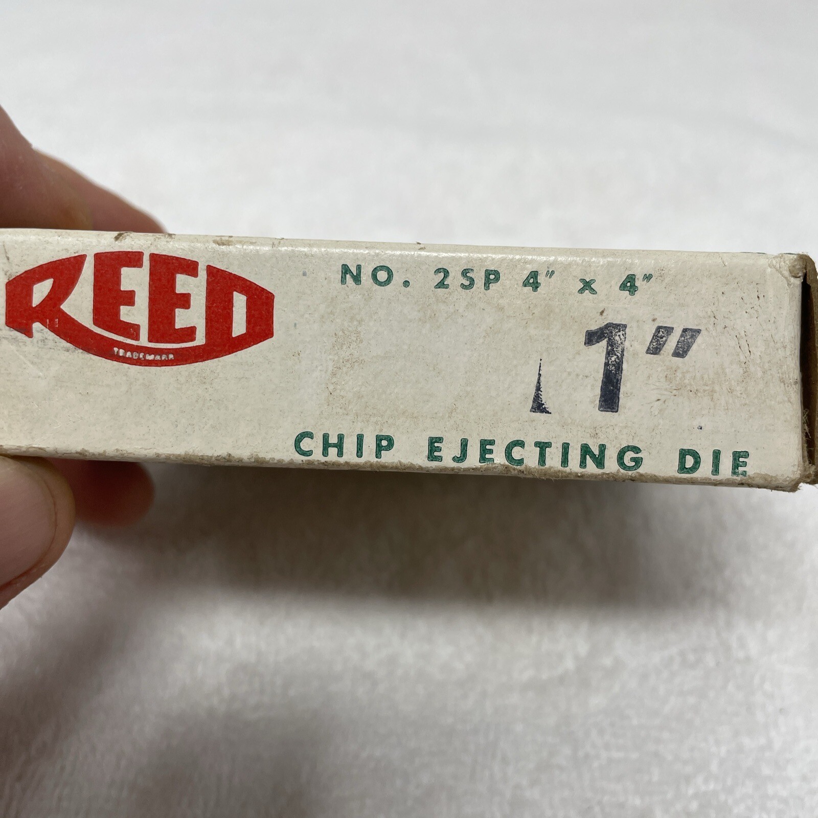 Reed Chip Ejecting Die No. 2SP 4”x4”x1”Die