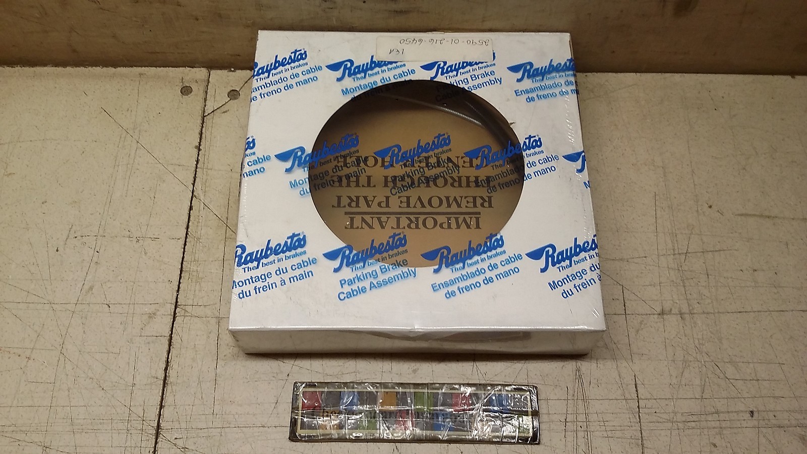 NOS Raybestos Push-Pull Control Cable BC93048 3766435 C1060 2590-01-216-6450