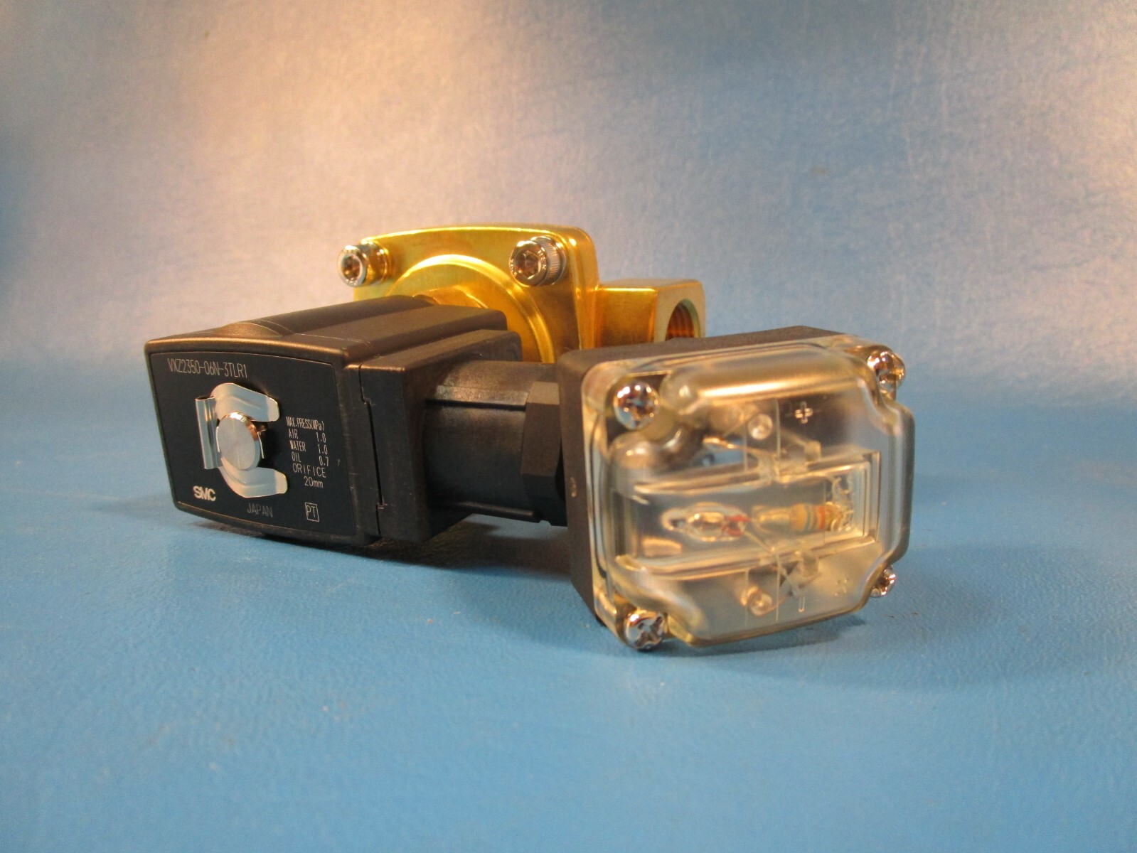 SMC VXZ2350-06N-3TLRI, 2-WAY MEDIA VALVE