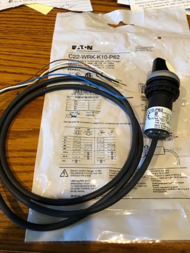 Eaton P/N C22-WRK-K10-P62
