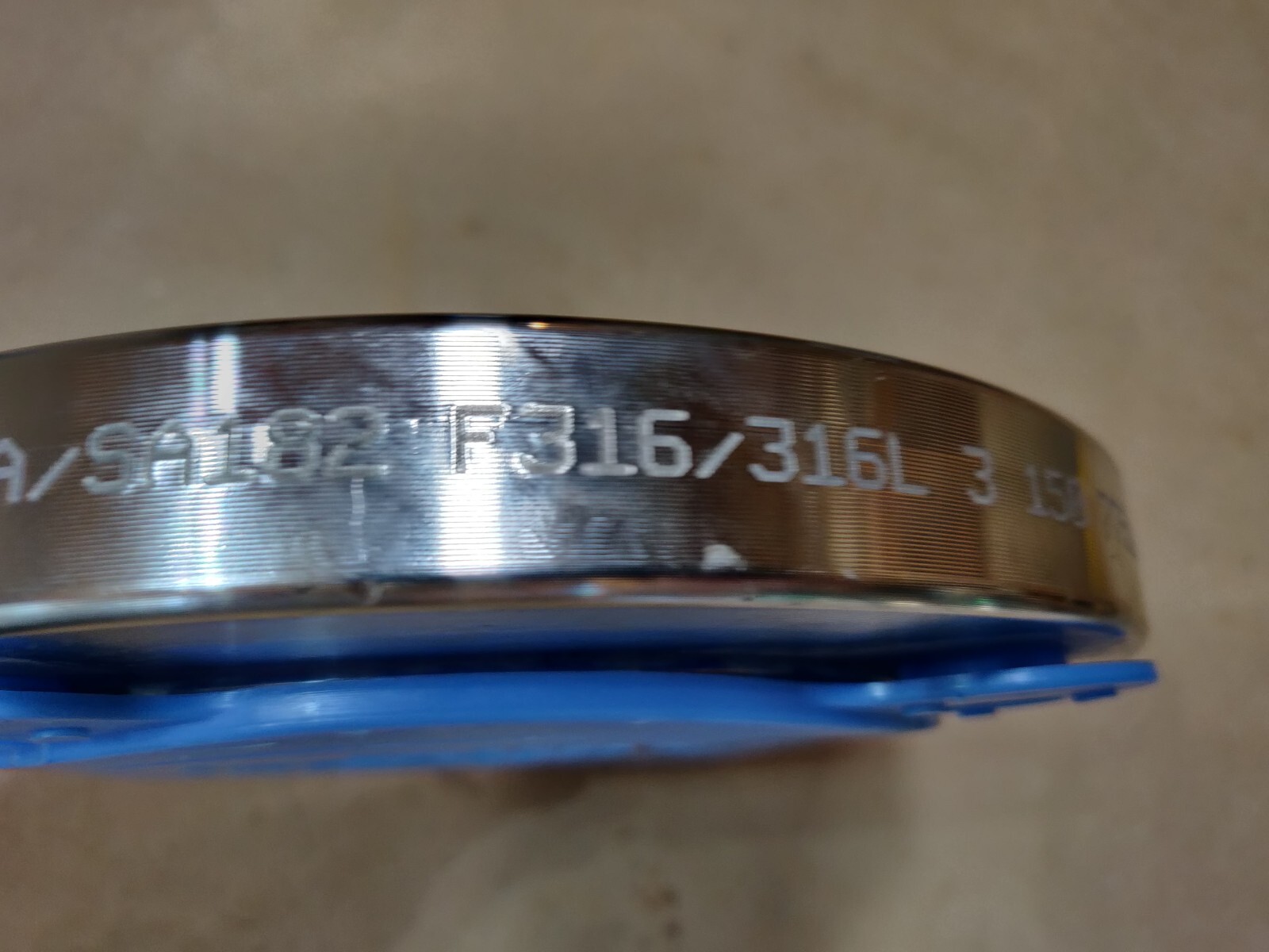 Kerkau USA, Blind Flange, 316 Stainless Steel, 3″, 150# 7751A, Free Shipping