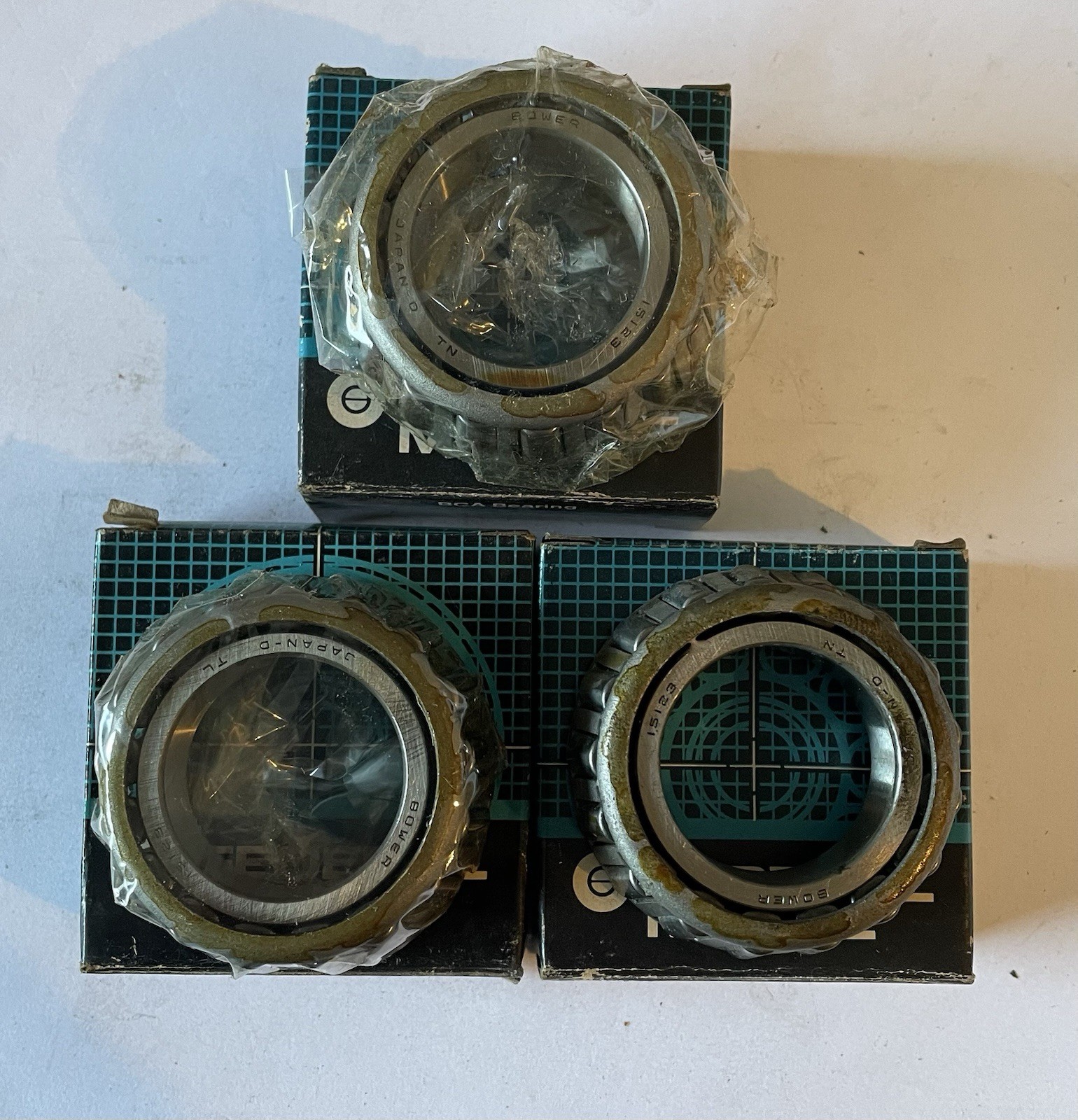 Lot Of 3! Bower BCA 15123 Tapered Roller Bearings Cone