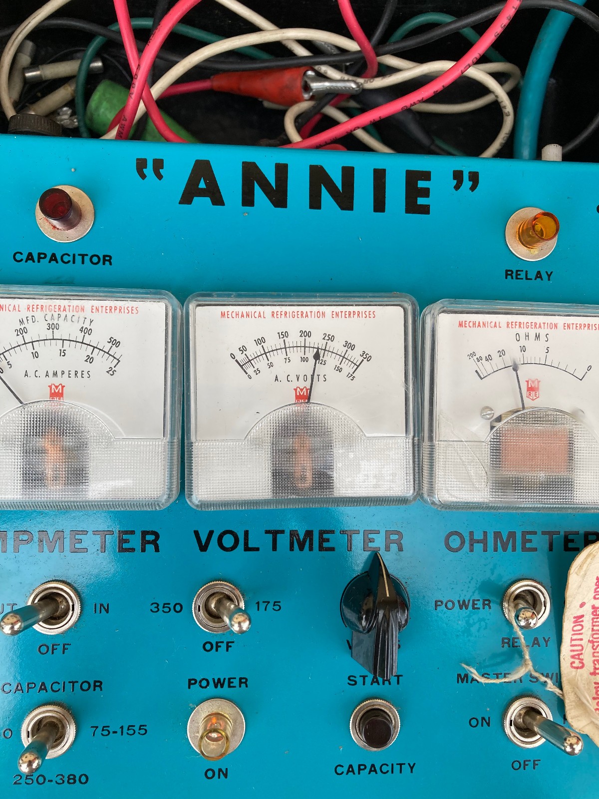 Mechanical Refrigeration Ent Annie Model A-12 Hermetic Unit & Component Analyzer