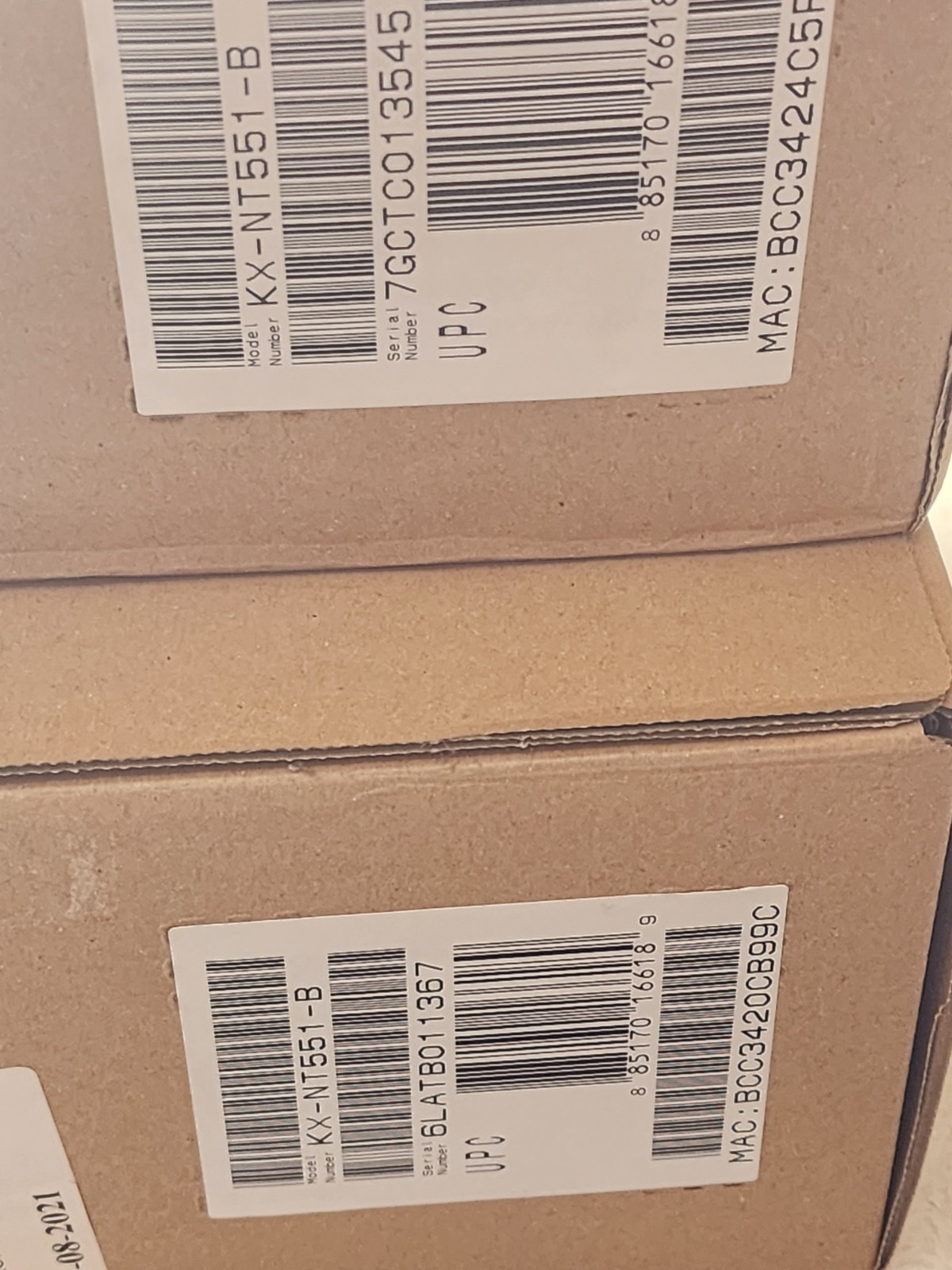 PANASONIC KX-NT551/IP PROPRIETARY PH. 8 BUTTONS/ NEW/ 6 MONTH WARRANTY. NO COST.