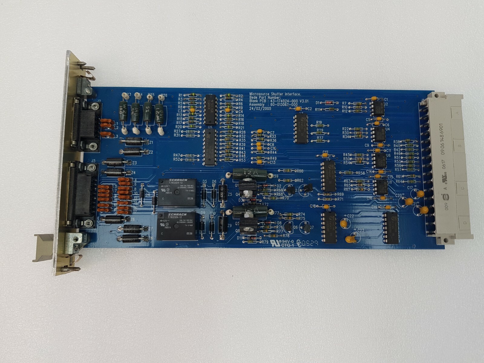 Bede Scientific Instruments Microsource interface 43-174024-000 v3.01
