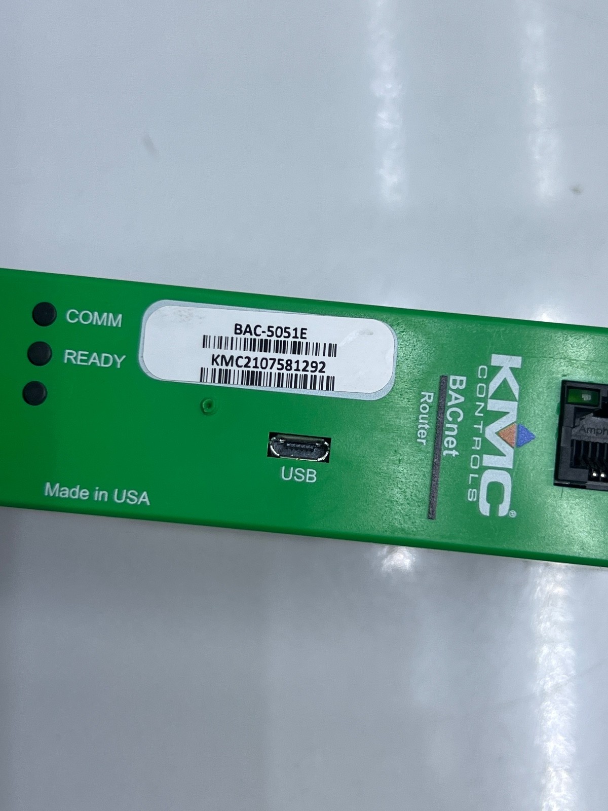KMC BAC-5051E BACNET ROUTER