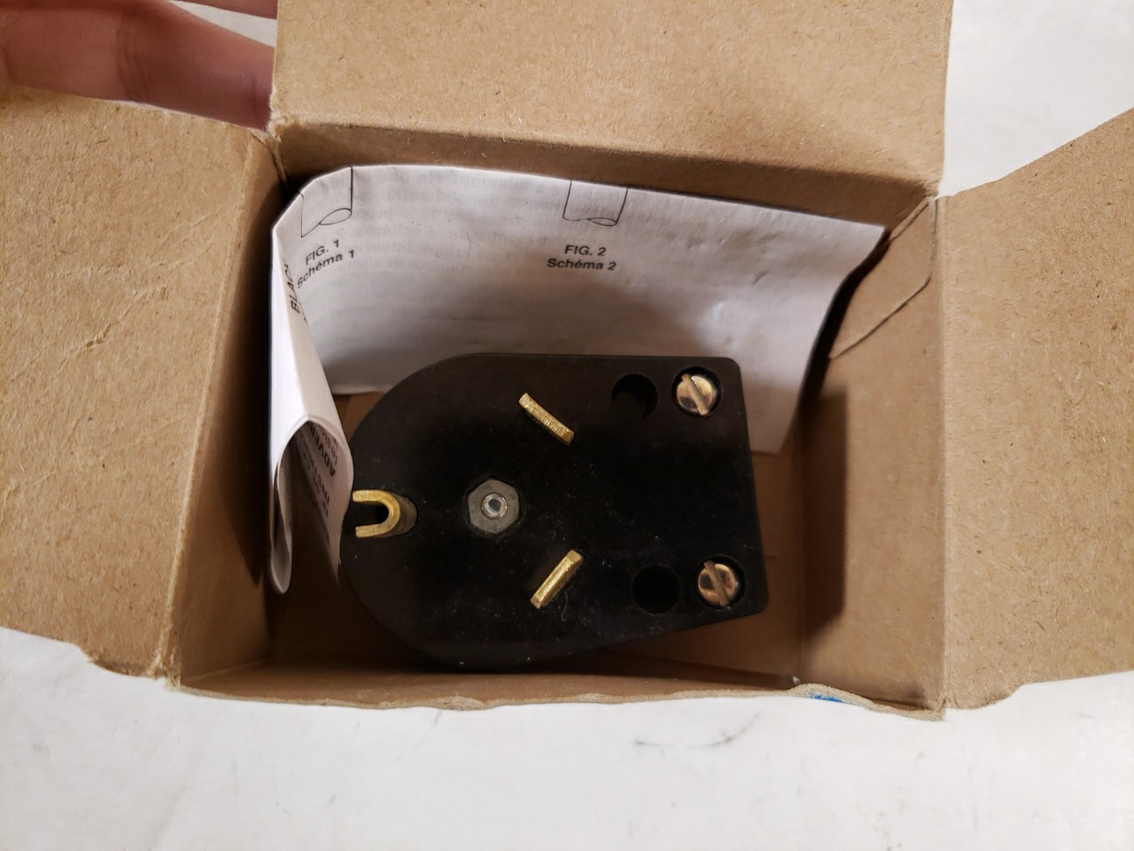 Lot Of 2 Eaton 83-BOX Travel Trailer Plug