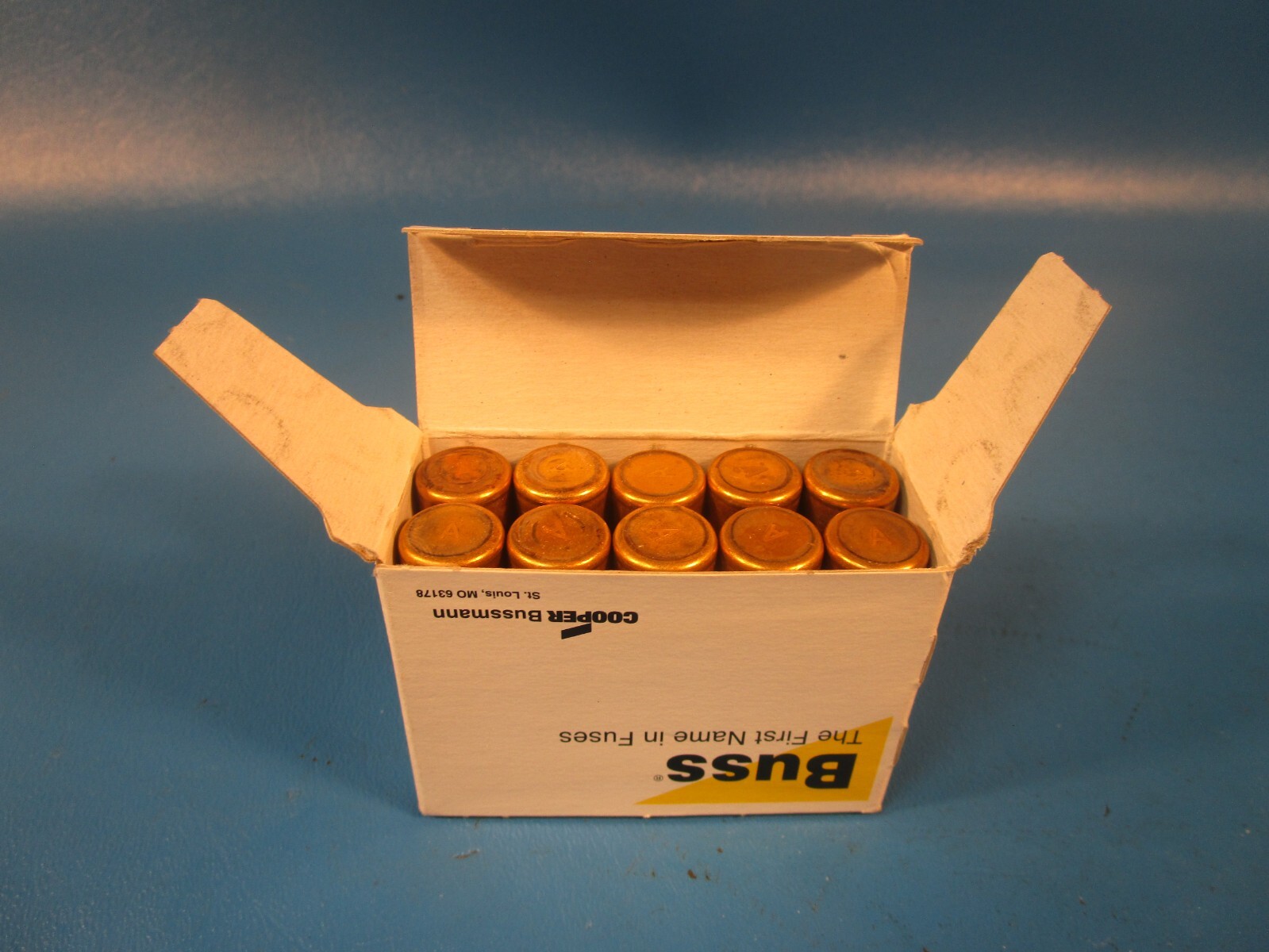 Box of 10 BUSS NON-25, One-Time Fuses