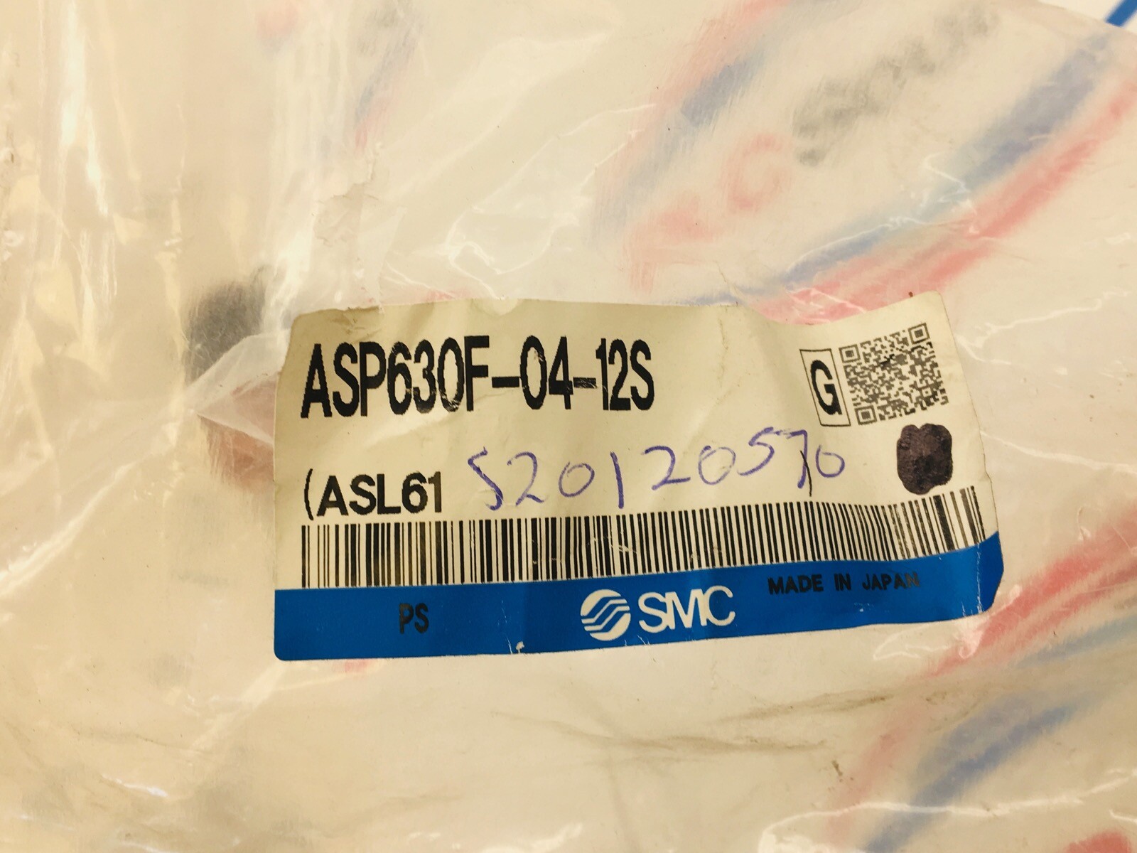 SMC ASP630F-04-12S FLOW CONTROL PILOT VALVE
