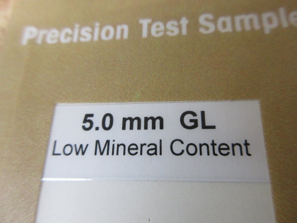 Mettler Toledo TC20500GL Safeline X-Ray Inspection Test Card TC2 5.0MM GL