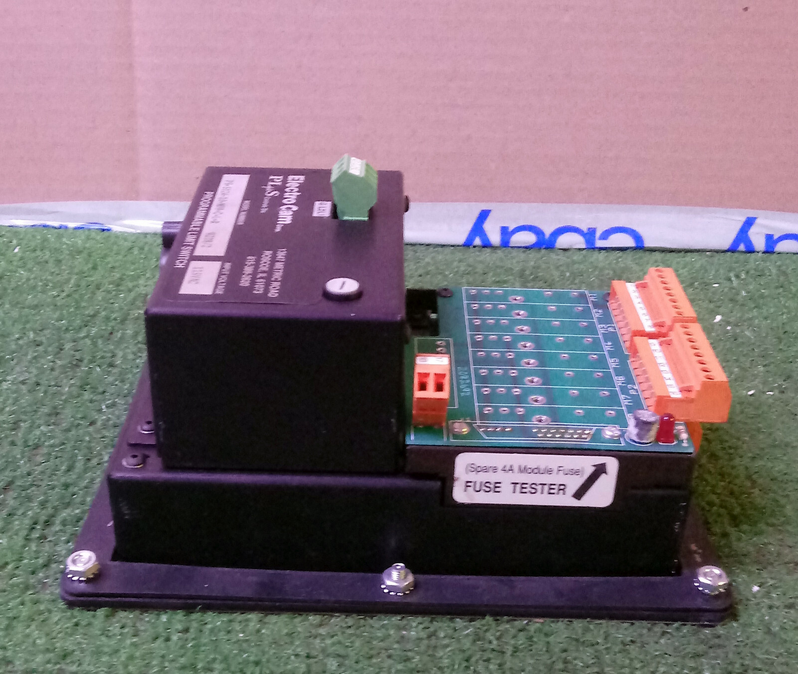 1 USED ELECTRO CAM PS-5124-10-M09-C-L-R PROGRAMMABLE LIMIT SWITCH **MAKE OFFER**
