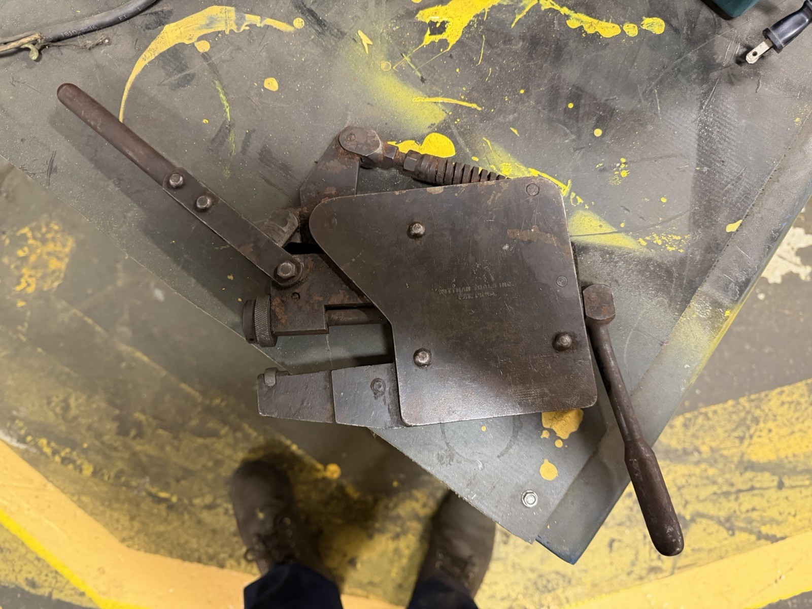 VINTAGE WITTMAN TOOLS K-1 Nurl Sizing Tool. MADE IN DETROIT MICHIGAN