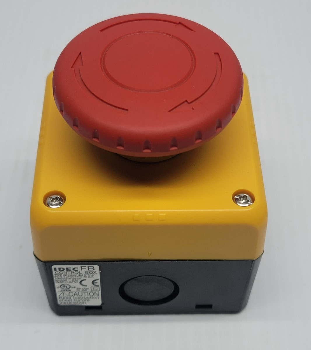 IDEC FB Control Box FB1W-XW1E BV522MR **Read Description**