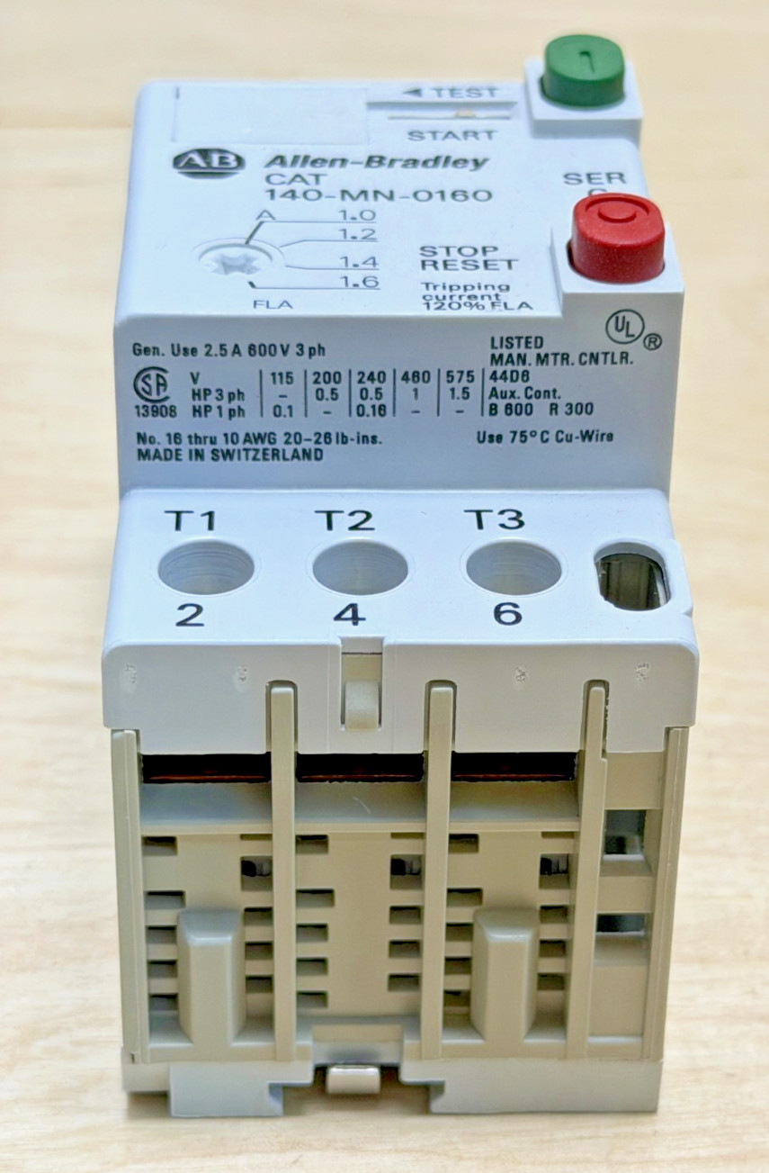 Allen Bradley 140-MN-0160 Manual Starter / Protector