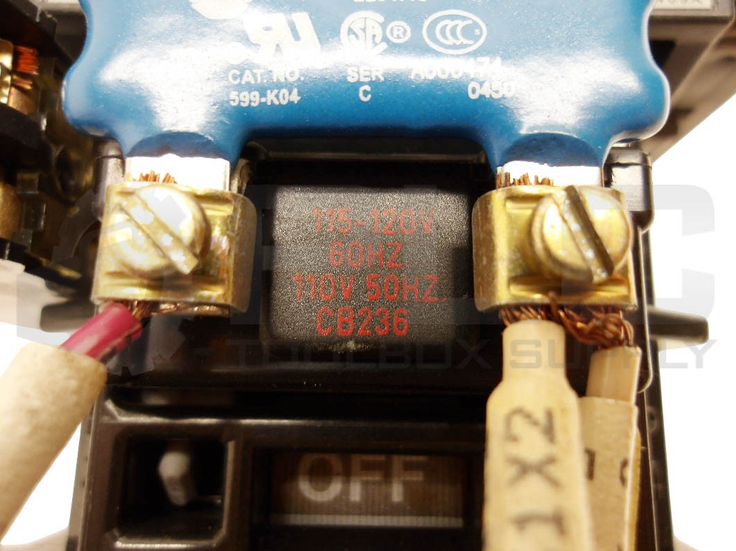 ALLEN BRADLEY 505-BOD-A1E /C W/ CB236 W/ 592-A1EA /A W/ 595-AB /C W/ 599-K04