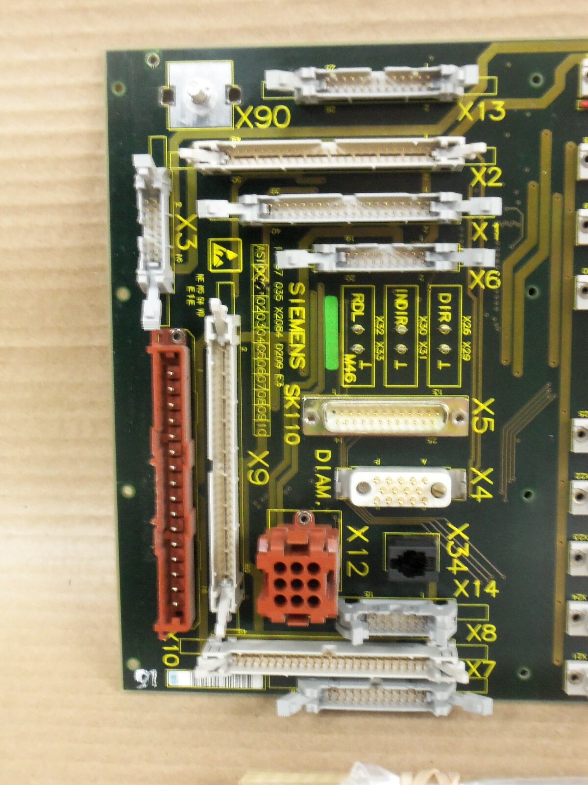 Siemens Radiology Fluoro Room Parts 1167035×2084 SK110 D209 E3 Circuit Board