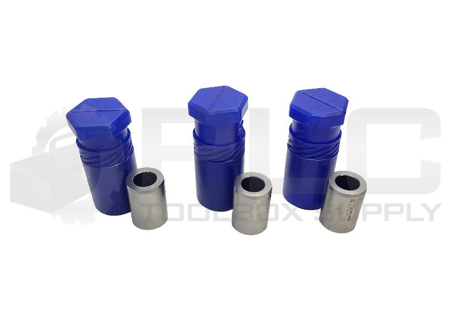 LOT OF 3 NEW FASTENER ADVANCE PRODUCTS S281-311-AS2-060-90 COUPLING
