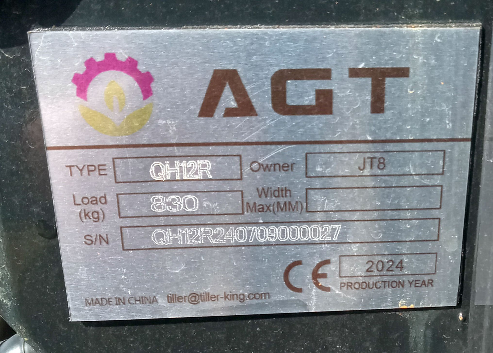 1 NEW 2024 AGT QH12R MINI EXCAVATOR MECHANICAL THUMB 15” BUCKET NNB *MAKE OFFER*
