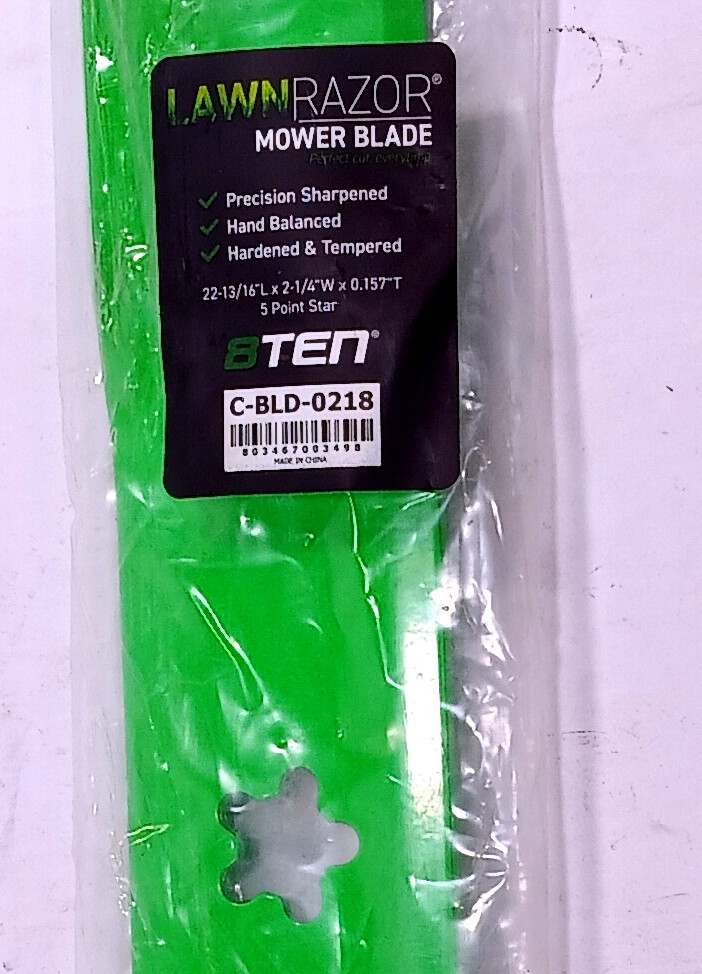 1 NEW 8TEN C-BLD-0218 22 13/16” MULCHING LAWN MOWER BLADE NNB ***MAKE OFFER***