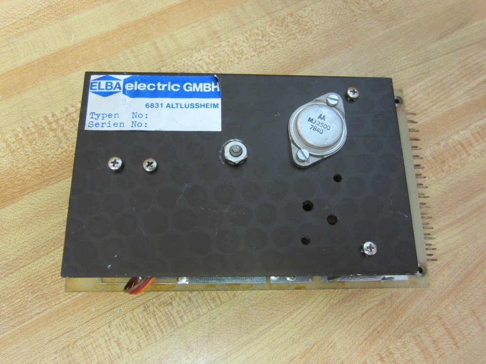 ELBA SRS-34245 Power Supply Board SRS34245