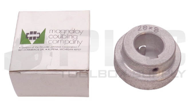 NEW MAGNALOY M100M2808 HUB, 28MM BORE X 8MM KEY, MODEL 100