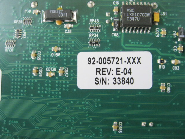 TRENTON 92-005721-XXX Thermawave 14-029648 CPU PCB Card