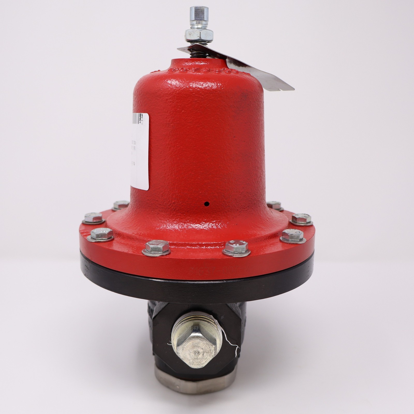 Jordan Valve Mark 58A Back Pressure Regulator 285psi-max CS Body