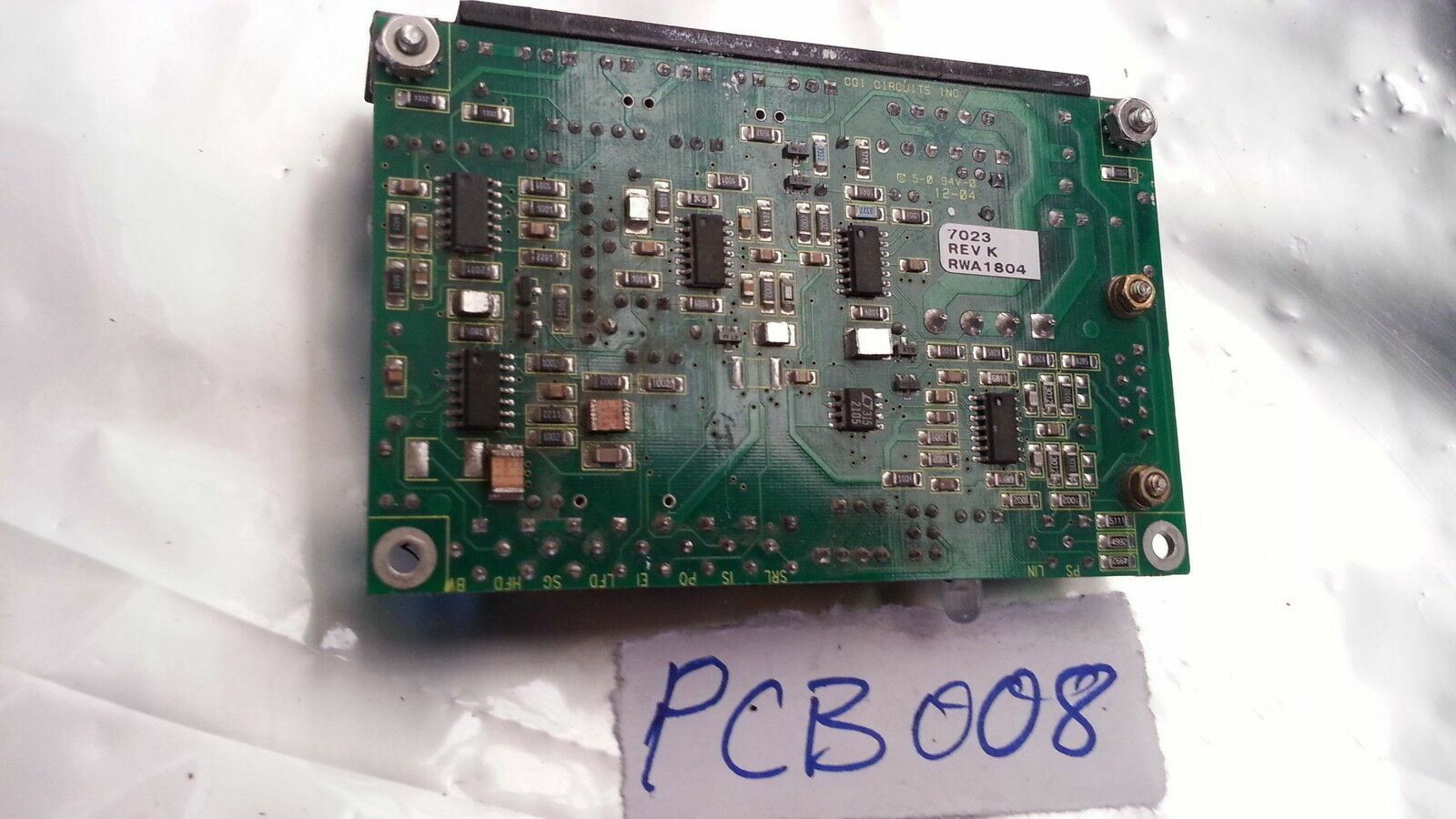 Cambridge 7023 Rev K RWA1804 PCB Circuit Board Assembly by CGI Circuits Inc