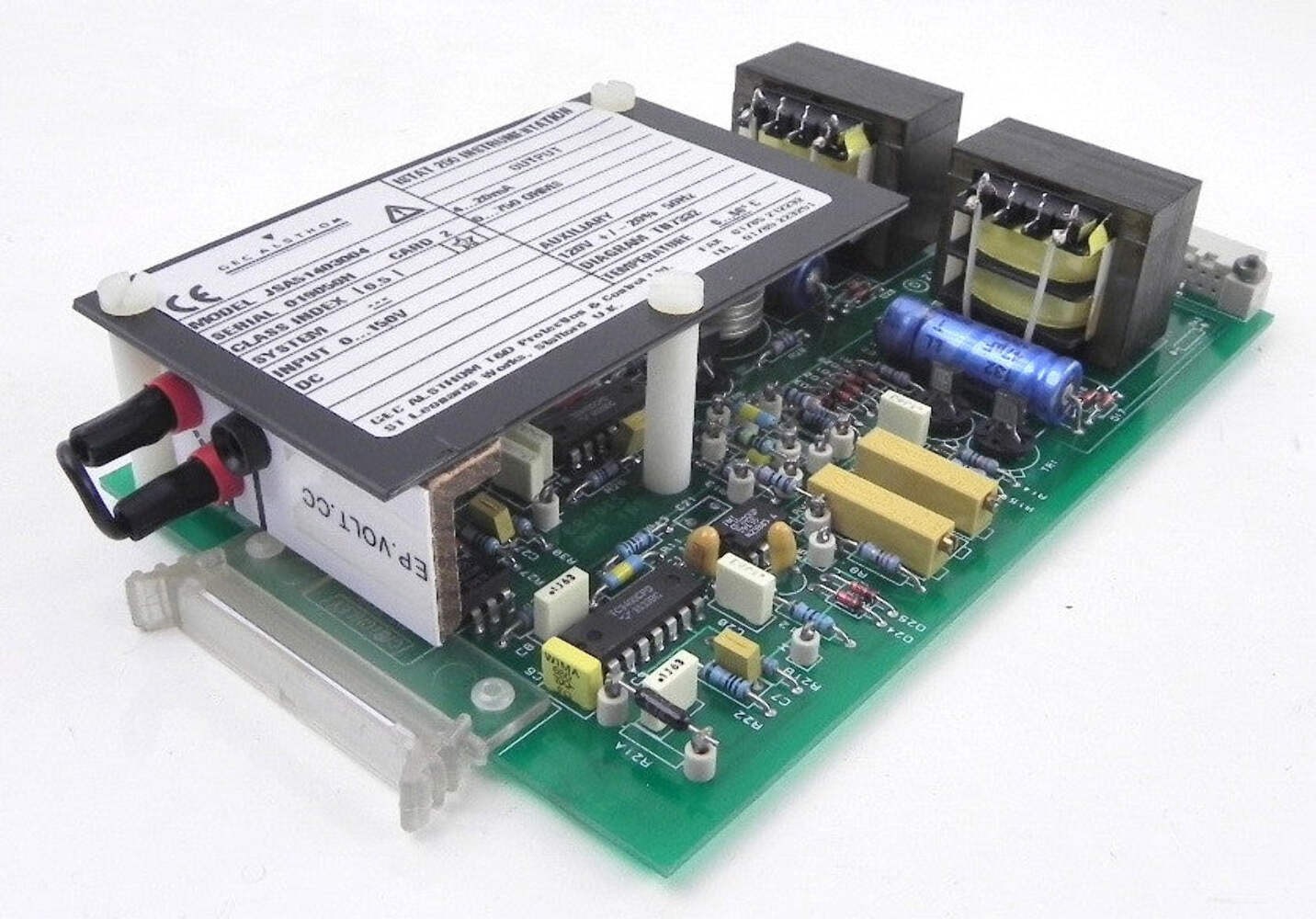 Gec Alsthom Istat 200 DC Voltage Card Used JSA51403004