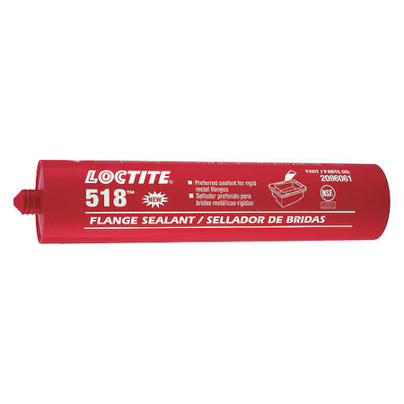 Loctite 2096061 Anaerobic Gasket Sealant, 300 Ml, Red, Temp Range -65 To 300