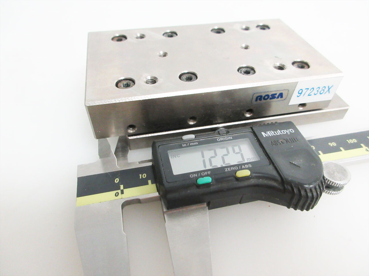 ROSA SISTEMI FRICTIONLESS TABLE MOTION STAGE TRL3 105 12.5 mm TRAVEL RANGE