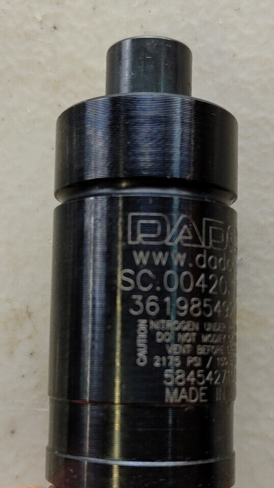 Dadco SC00420.10.TO Nitrogen Gas Spring 2175PSI (GSB1)