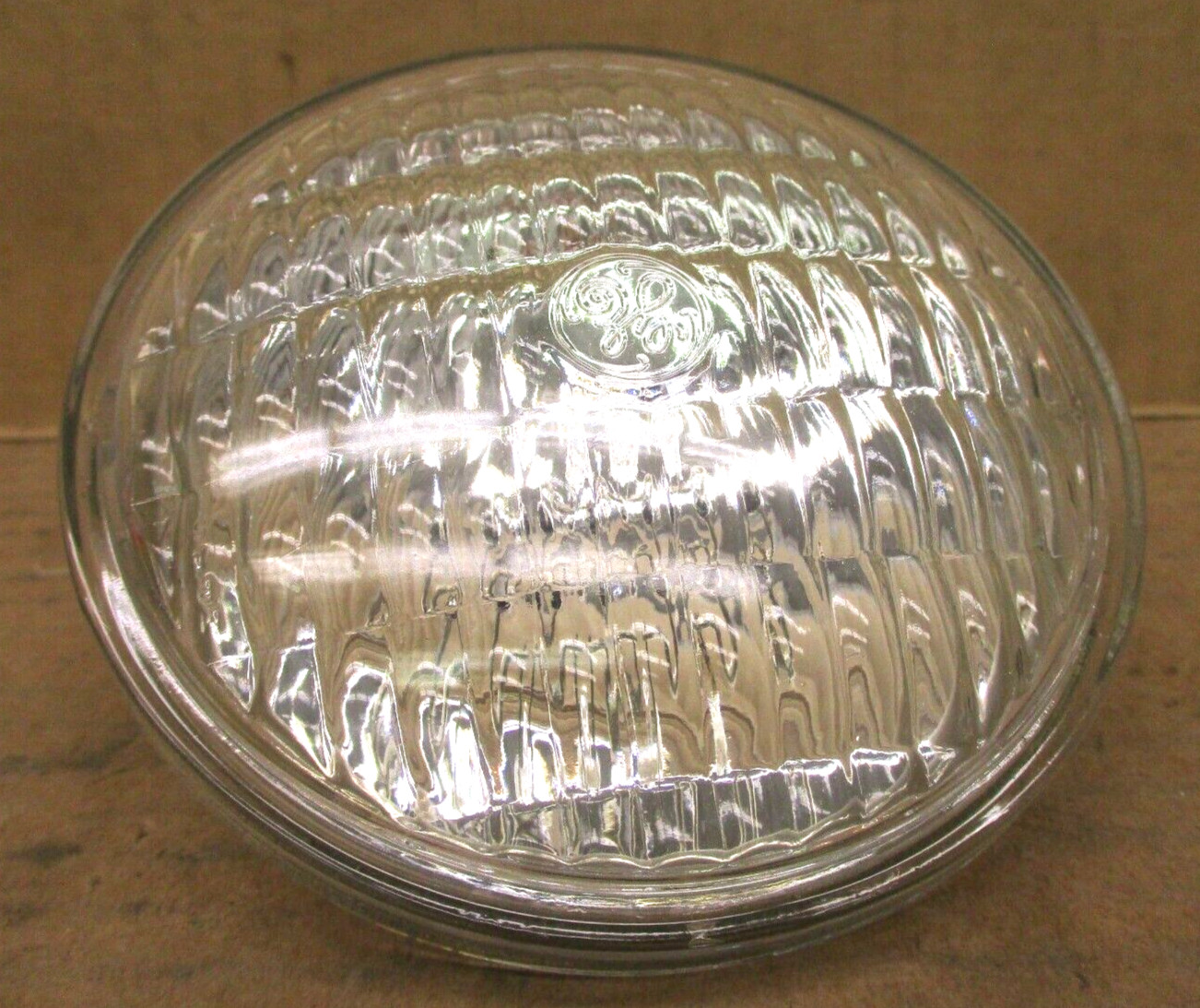 GE General Electric H7551 All Glass Sealed Beam Lamp Lot of 2 Pieces 49881HM
