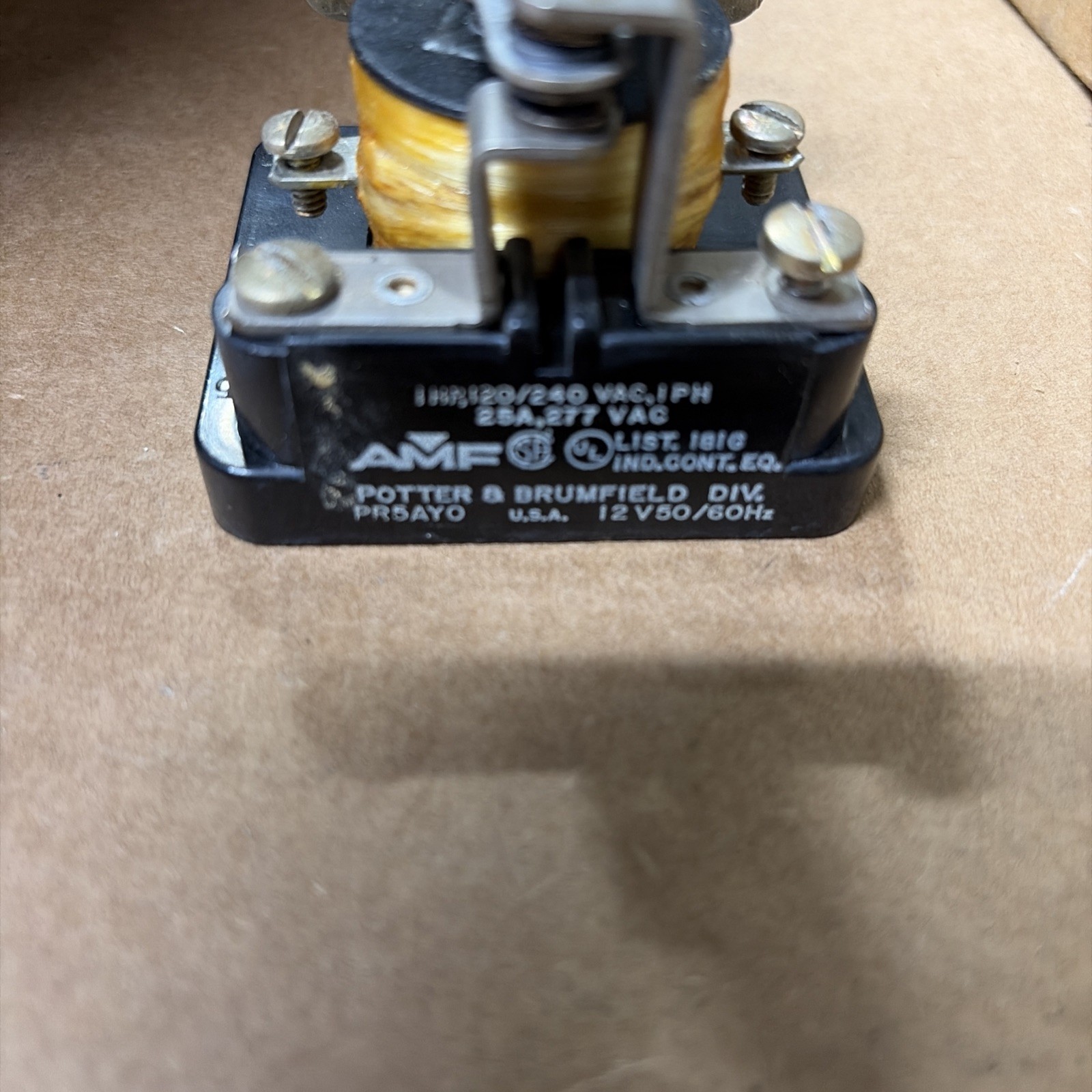 Potter & Brumfield PR5AYO-24V AC AMF Relay PR5AY0-24V AC #2o4